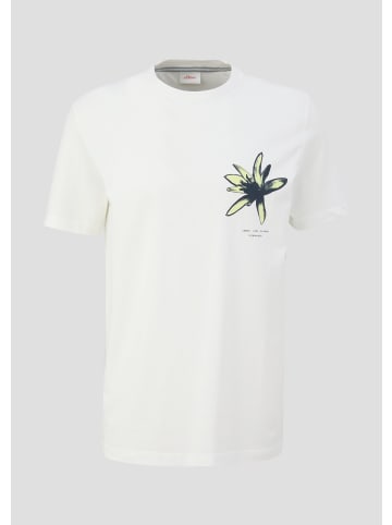 s.Oliver T-Shirt in 01D1_weiß