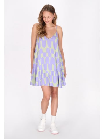 myMo Women Dress in lime lavender