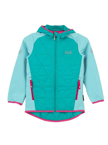 Jack Wolfskin Jacke Grassland Hybrid in Blau