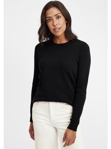 Oxmo Strickpullover OXSarah in Schwarz