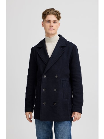 CASUAL FRIDAY Wollmantel CFVILMER wool mix peacoat in Blau