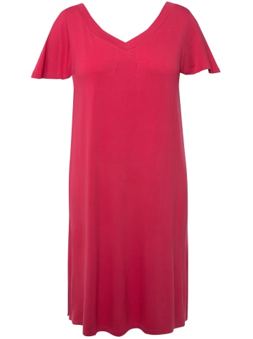 Ulla Popken Kleid in dunkel rosa