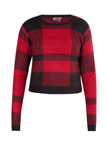 myMo ROCKS Damen Strickpullover in Rot