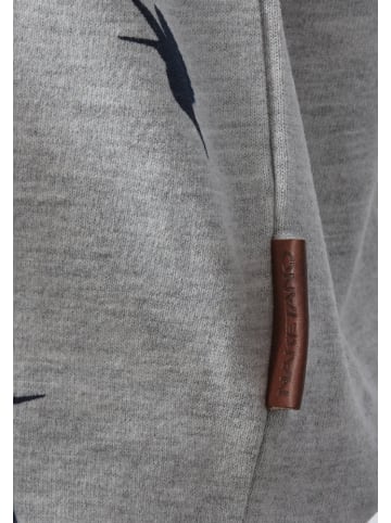 naketano T-Shirt "Schnella Baustella" in Grau