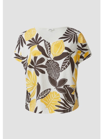 s.Oliver T-Shirt in 02A0_ecru