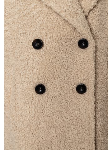 More & More kuscheliger Teddymantel in almond cream