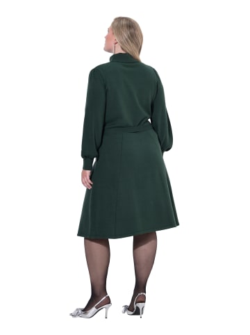 MIAMODA Strickkleid in dunkelgrün