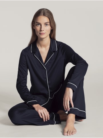 Calida Pyjama in dark lapis blue