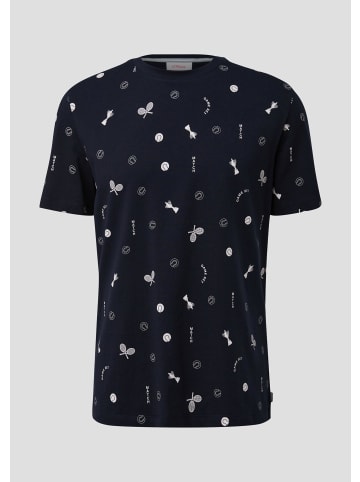 s.Oliver T-Shirt in 59A6_navy