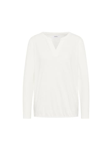 Cecil Langarmshirt in vanilla white
