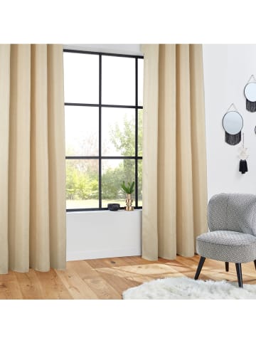 Atmosphera Créateur d'intérieur Fenstervorhang in beige