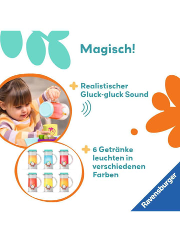 Ravensburger Play+ Getränke-Spiel-Set: Cool Drinks - ab 1,5 Jahre 1,5-4 Jahre in bunt