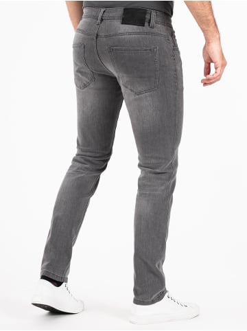 PEAK TIME  Slim-fit-Jeans Mailand in Light Grey