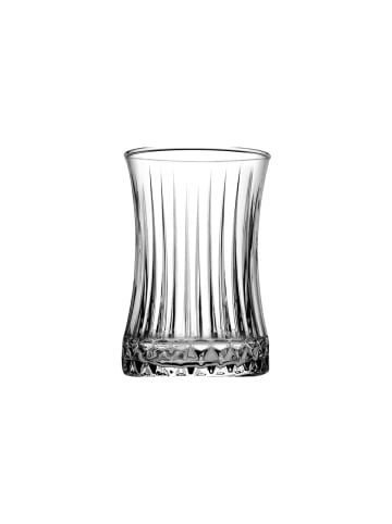 Pasabahce 12er-Set Teegläser mit Unterteller 170 ml in Transparent