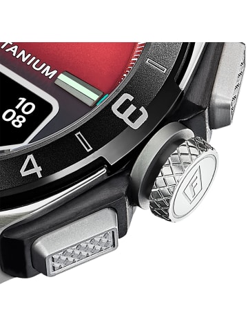 Festina Multifunktion-Armbanduhr Festina Connected rot groß (ca. 44mm)