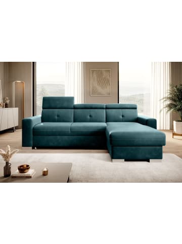 MF Design Falcon Recamiere Rechts in Blautanne -  (L) 248 x (B) 248 x (H) 95 cm