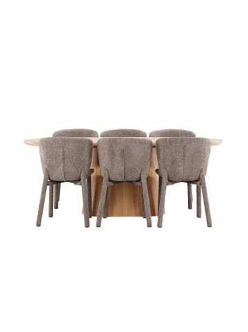 ebuy24 Essgruppe Stjärnö (7-teilig) Natur 90 x 200 cm