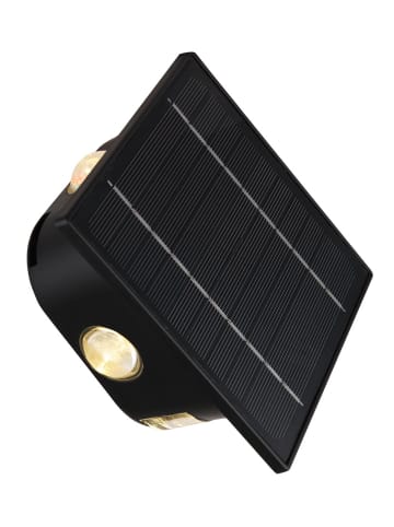 Globo lighting Solarleuchte "SOLARLEUCHTE KUNSTSTOFF black, 1XLED" in black