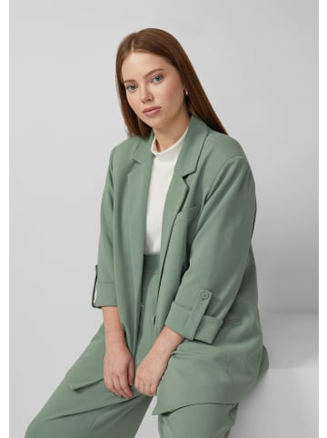 QS Indoor-Blazer in 7927_dunkles salbeigrün