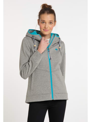 Schmuddelwedda Damen Funktionsjacke in Grau Melange