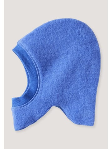 Hessnatur Softfleece-Mütze in mittelblau