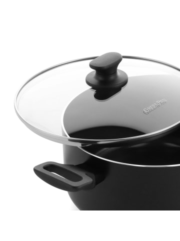 GREENPAN Kasserolle Essence (CC009037-001) in schwarz