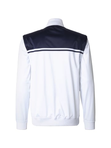 Sergio Tacchini Track Jackets in white/maritime blue