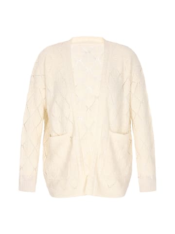 DreiMaster Women Cardigan in offwhite