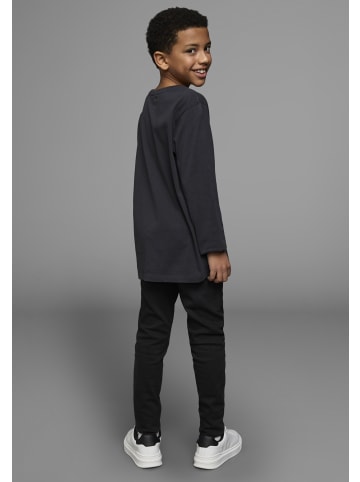 Kidsworld Langarmshirt in anthrazit