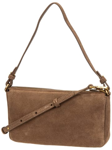 Liebeskind Berlin Schultertasche Ryker Crossbody S Hydro Suede in Safari