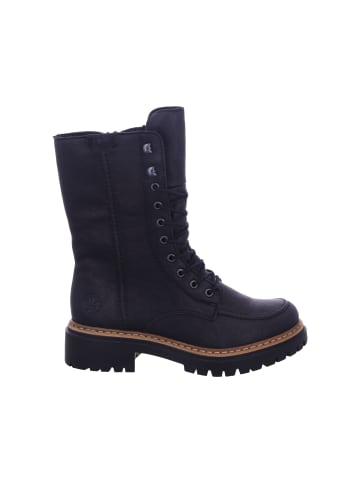 rieker Schnürstiefeletten in schwarz/schwarz