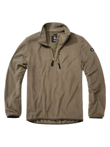 Brandit Half-Zip in olive