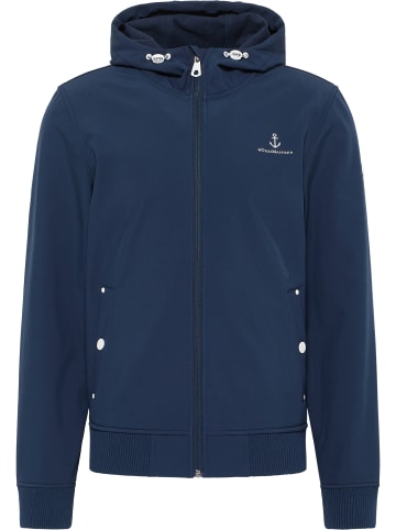 DreiMaster Maritim Softshellblouson in Marine