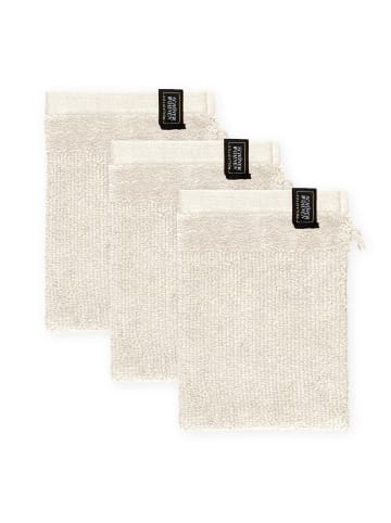 Schöner Wohnen Kollektion Waschhandschuh SENSE 3 in Creme