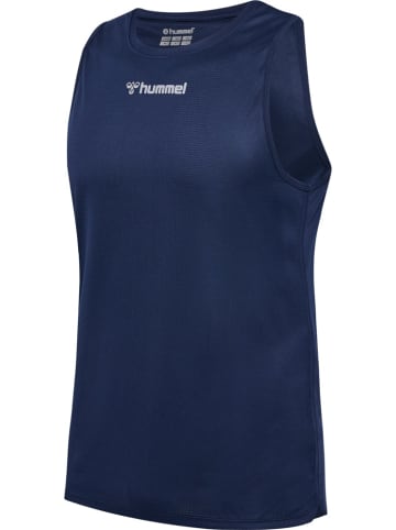 Hummel T-Shirt "Hmlrun Singlet S/L" in Schwarz