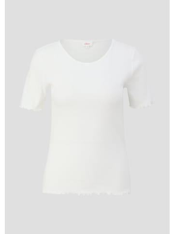 s.Oliver T-Shirt in 0210_ecru