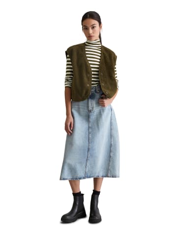 Marc O'Polo DENIM Curly-Sweatweste relaxed in Burnished Logs