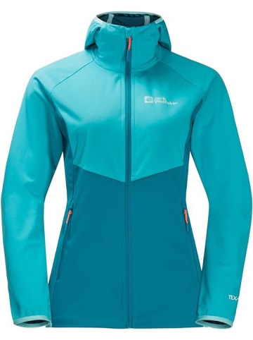 Jack Wolfskin GO HIKE SOFTSHELL W GO HIKE SOFTSHELL W in Blau