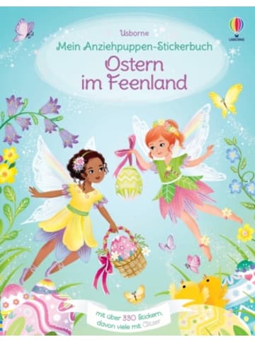 Usborn Buch - Mein Anziehpuppen-Stickerbuch: Ostern im Feenland