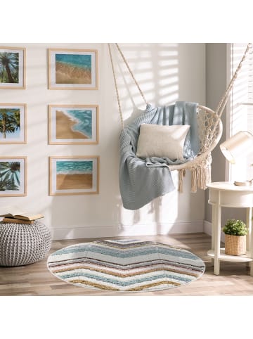 payé Teppich Hochflor Multicolor Nara