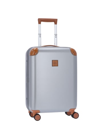 BRIC`s Amalfi 4-Rollen Kabinentrolley 55 cm silver