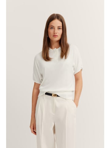 Bugatti Pullover Rundhals in 10-weiß