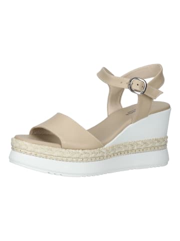 Nero Giardini Sandalen in Beige/Weiß