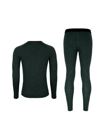 DANISH ENDURANCE Baselayer-Set Core Merino in dark green