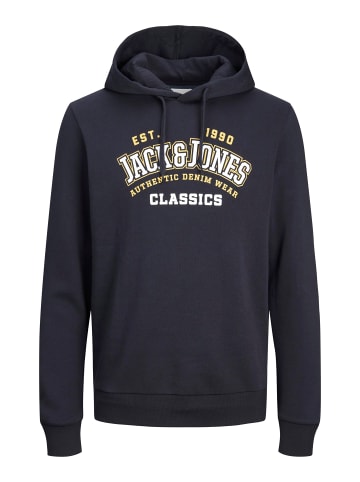 JACK & JONES PLUS Kapuzenpullover in Dark Navy