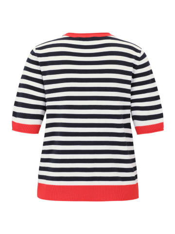 Betty Barclay Basic-Pullover mit Streifen in Patch Dark Blue/Red
