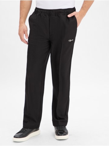 PEGADOR Hose Tapert in schwarz