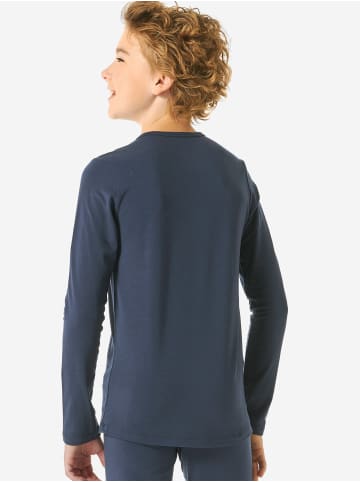Schiesser Thermounterhemd Thermo in jeansblau