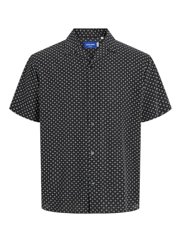 Jack & Jones Kurzarm FreizeitHemd für Erwachsene in schwarz