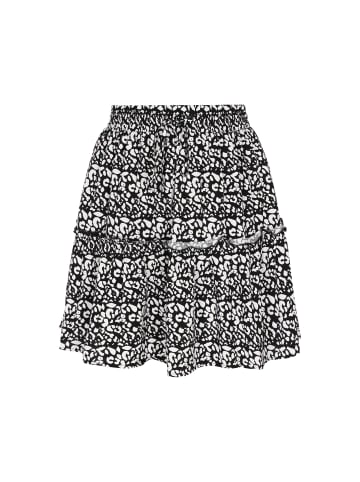 aleida Women Skirt in BLACK WHITE
